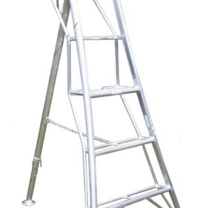 Hendon Aluminium 1 Leg Adjustable Tripod Ladders with Platform