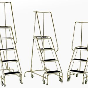 Steptek Stainless Steel Mobile Steps