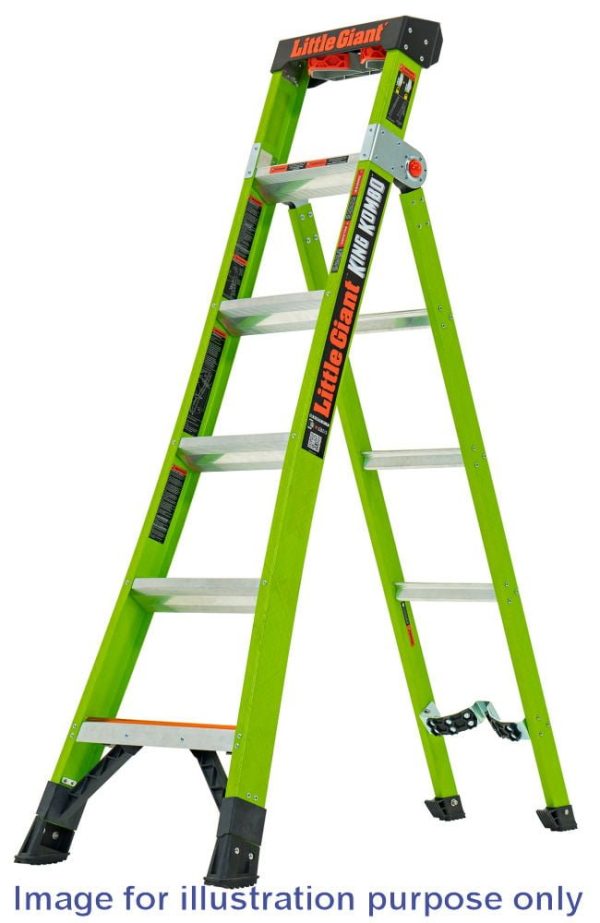 Little Giant King Kombo GRP Industrial 3-in-1 Multi-Purpose Ladder