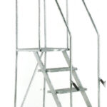BJ38 Series 4 Tread Lift and Push Mobile Safety Step