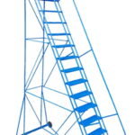 Klime-Ezee 11 Tread Knock-Down Mobile Step