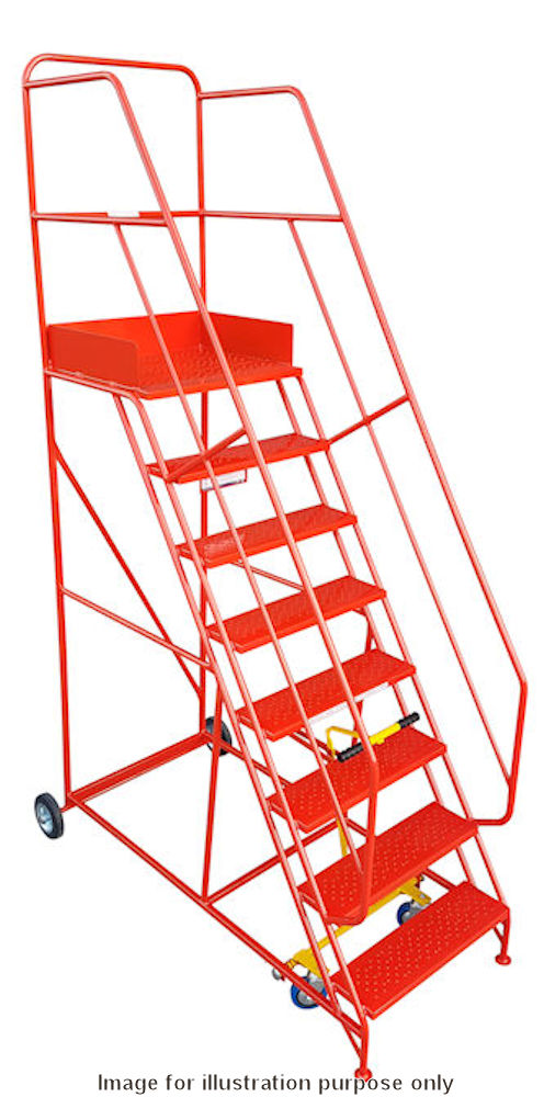 Klime-Ezee 5 Tread Industrial Heavy Duty Mobile Step
