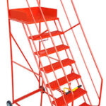Klime-Ezee 6 Tread Industrial Heavy Duty Mobile Step