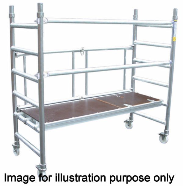 Lyte Industrial Aluminium Folding Tower LIFT System - 0.6m Platform