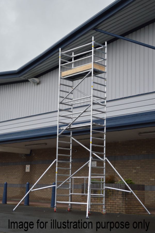 Lyte Industrial Aluminium Folding Tower LIFT System - 2.1m Platform