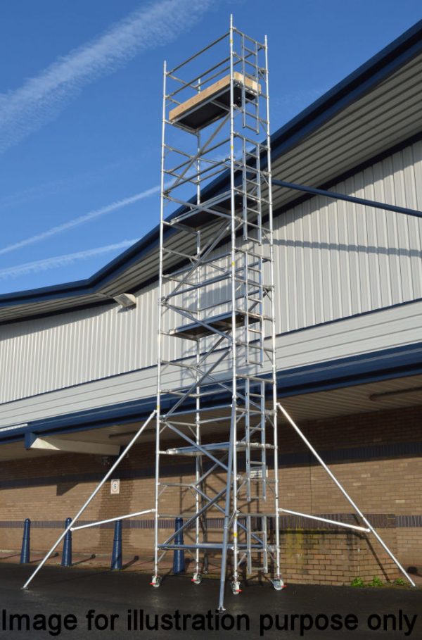 Lyte HiLyte500 Industrial Tower 1.8m x 0.85m Wide (Single Width) - 12.2m Platform