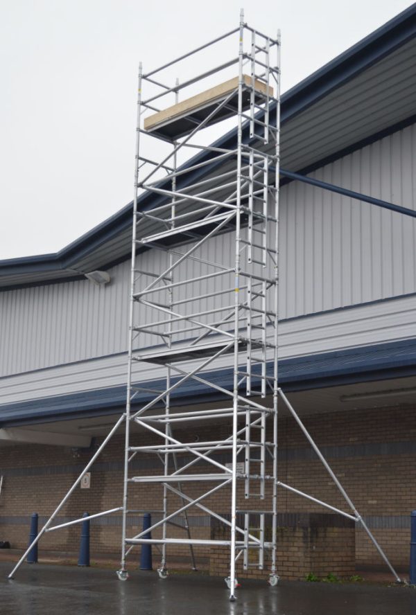 Lyte HiLyte500 Industrial Tower 2.5m x 0.85m Wide (Single Width) - 7.7m Platform