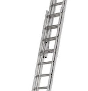 HYMER 3-Section EN131 Pro Rope Operated Extension Ladders
