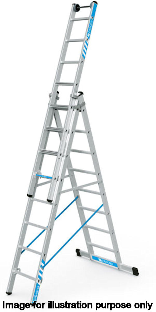 Zarges 2.45m Skymaster Plus X EN131 Pro Aluminium Combination Ladder