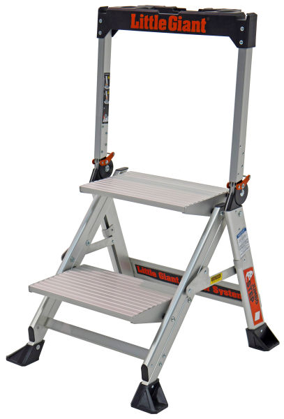 Little Giant 2 Tread Aluminium Jumbo Step