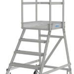 Krause Stabilo 2 Tread Single Sided Aluminium Work Platform
