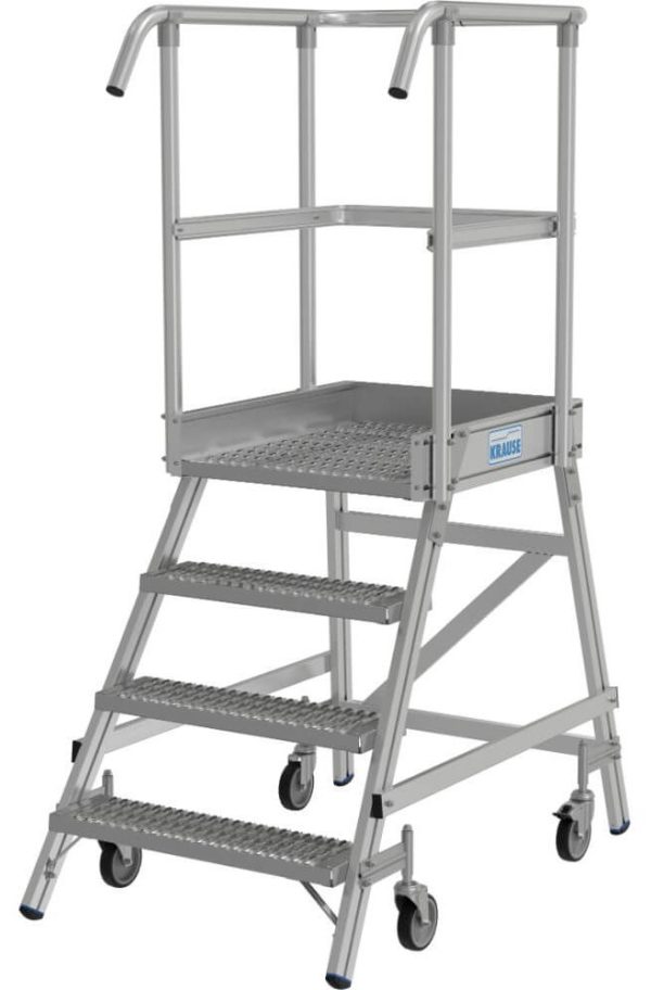 Krause Stabilo R13 4 Tread Single Sided Aluminium Work Platform