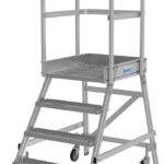 Krause Stabilo R13 6 Tread Single Sided Aluminium Work Platform