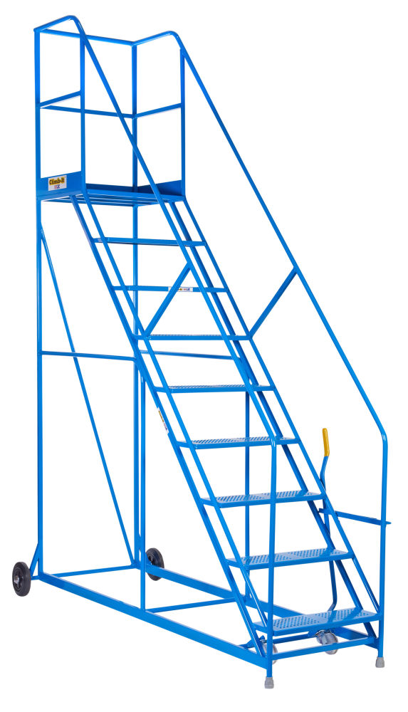 Climb-It 8 Tread Easy Climb Step with Punched Metal Tread