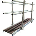 Lyte 450mm 5.4m Staging Board Kit with Double Sided Handrail