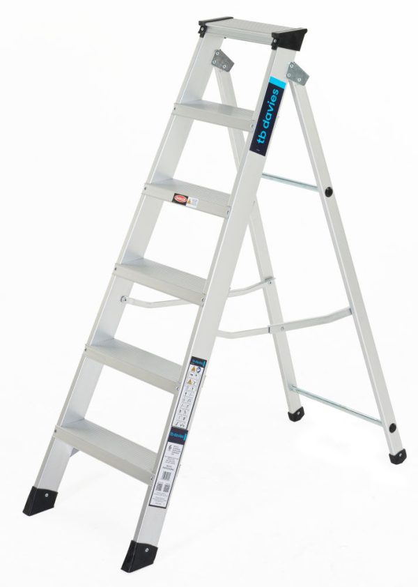 TB Davies HDuty-S Aluminium Professional Swingback Steps