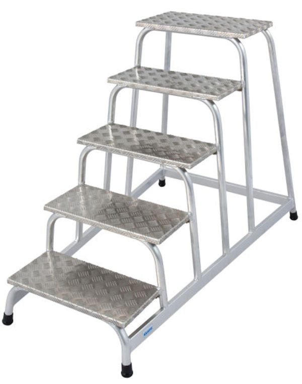 Krause Stabilo 5 Tread Welded Machine Step Stool