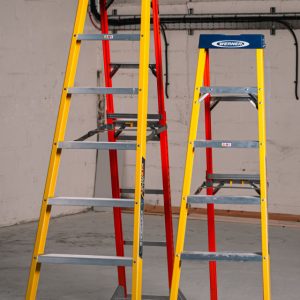 Werner AdjustaStep Pro Fibreglass Step Ladder