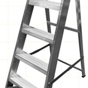 LFI TuFF 6 Tread EN131 Pro Aluminium Swingback Step