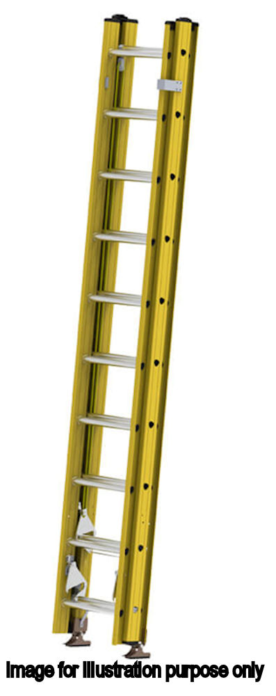 Murdoch GRP Rope Operated 3 Section Extension Ladder