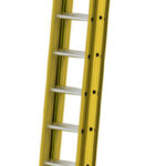 Murdoch 2.4m GRP Rope Operated 3 Section Extension Ladder