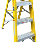 TITAN 5 Tread GRP Swingback Step Ladder