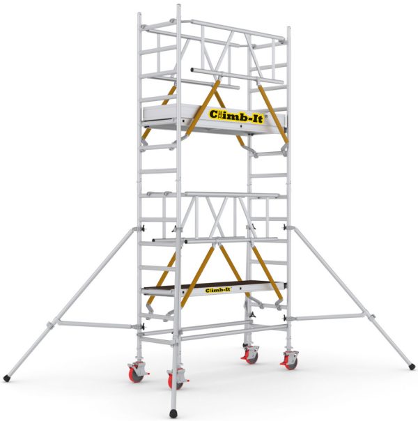 Climb-It Ultra AGR Aluminium Tower - 3.1m Platform Height