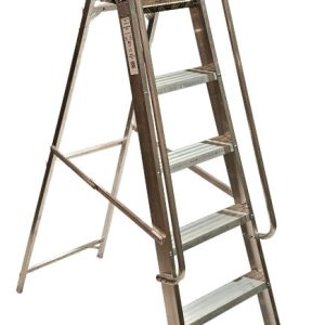 Lyte Magnastep Aluminium Platform Step Ladders with Handrails