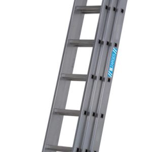 Zarges Everest 2.99m 3-Section Square Rung Extension Ladder