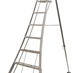 Werner Adjustable Tripod Ladder 7 Tread