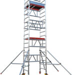 MI TOWER - One Man Scaffold Tower 4m Working Height