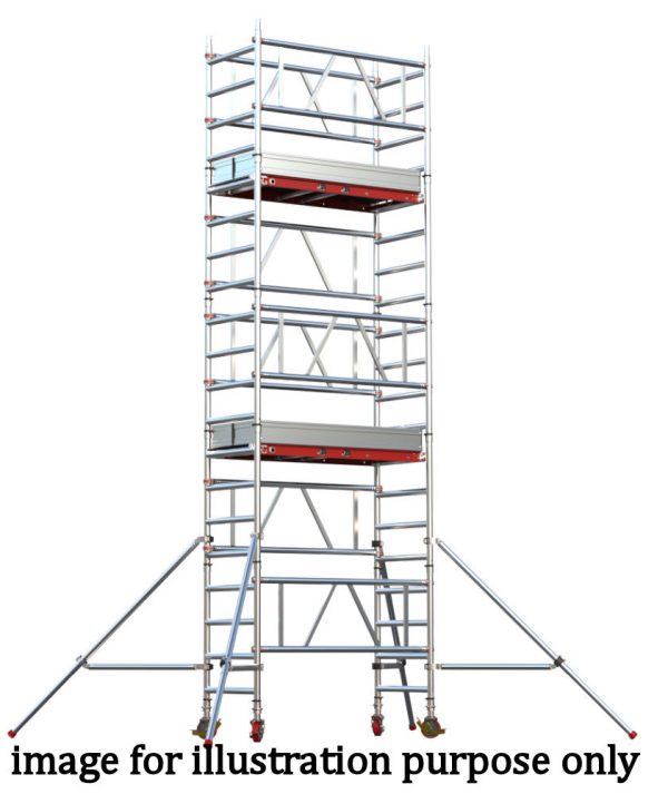MI TOWER+ Two Man Scaffold Tower 6m Working Height