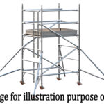 EIGER 500 3T 1.8m Double Width Scaffold Tower - 1.7m Platform Height