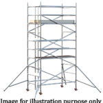 EIGER 500 3T 2.5m Double Width Scaffold Tower - 3.2m Platform Height