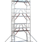 EIGER 500 AGR 2.5m Single Width Scaffold Tower - 8.2m Platform Height