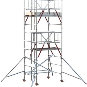 EIGER 500 AGR 1.8m Double Width Scaffold Tower - 3.7m Platform Height