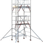 EIGER 500 AGR 1.8m Double Width Scaffold Tower - 4.7m Platform Height