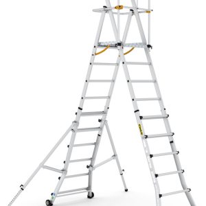 Climb-It Folding Telescopic Large Platform Step