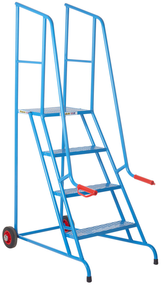 Climb-It 4 Tread Powder Coated Loading Step - Clearance Sale