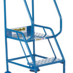 Climb-It 2 Tread Domed Feet Warehouse Step