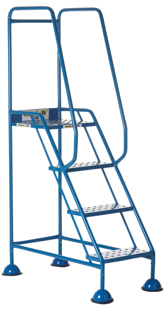 Climb-It 4 Tread Domed Feet Warehouse Step