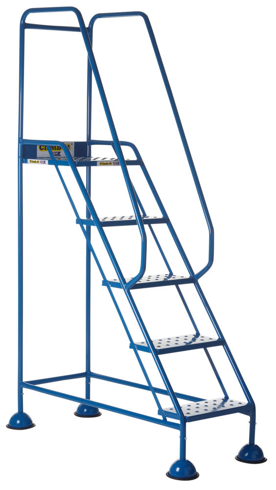 Climb-It 5 Tread Domed Feet Warehouse Step