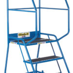 Climb-It 3 Tread Weight Reactive Steel Step with Anti-Slip Treads