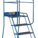 Climb-It 4 Tread Weight Reactive Steel Step with Anti-Slip Treads
