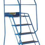 Climb-It 5 Tread Weight Reactive Steel Step with Anti-Slip Treads