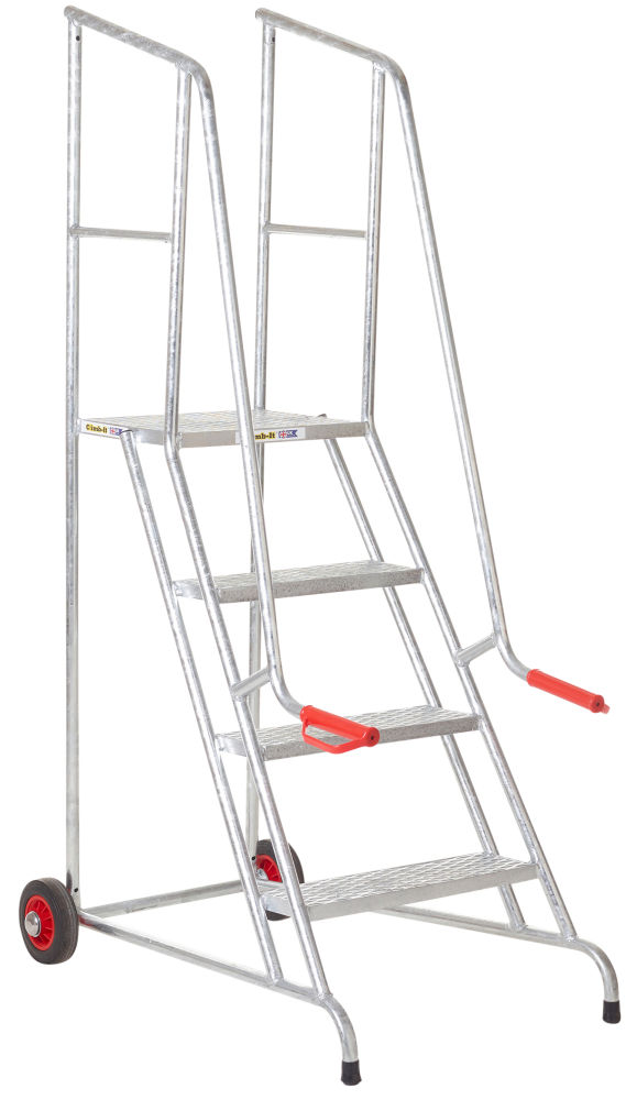 Climb-It 4 Tread Galvanised Loading Step - Clearance Sale