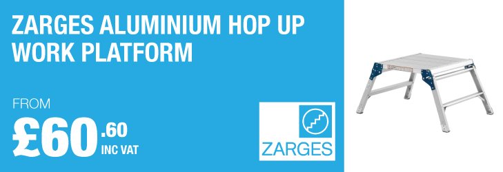 zarges aluminium hop work platform