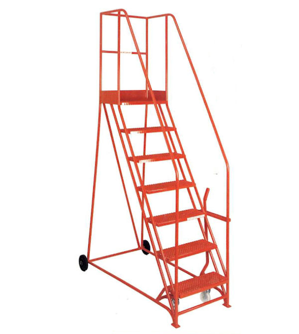 Lever Brake steel mobile safety step