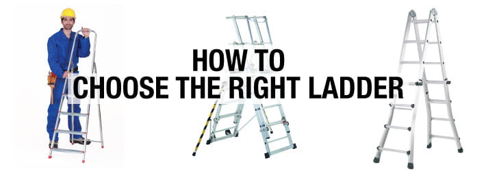 how to choose the right ladder