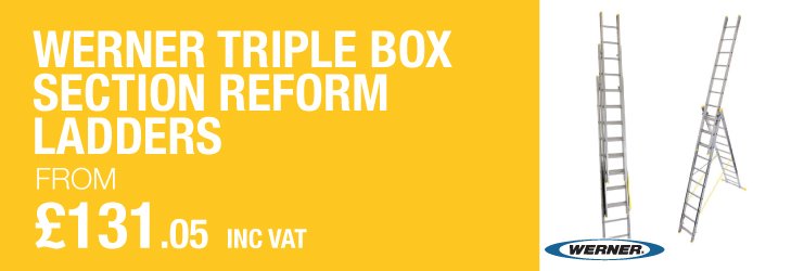 Triple box section reform ladder